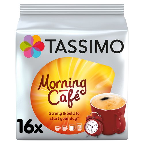 Tassimo Morning Cafe Coffee Pods 16s pack shot