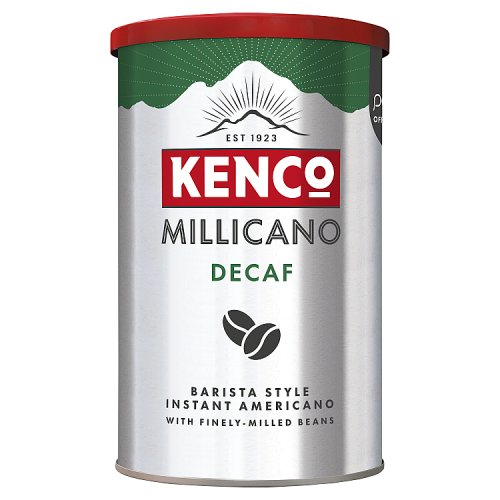 Kenco Instant Coffee Millicano Decaff Parkrun 100g pack shot
