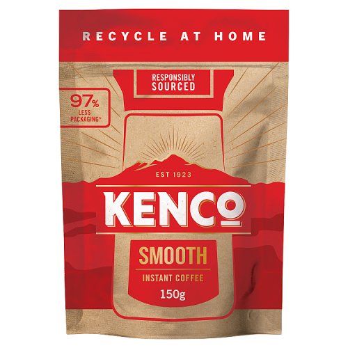 Kenco Smooth Paper Refill 150g pack shot