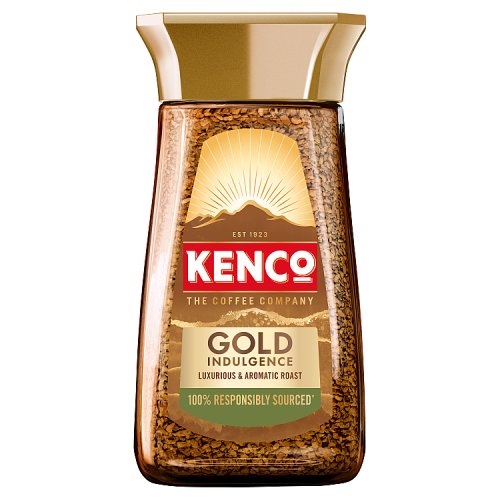 Kenco Instant Coffee Gold Indulgence 95g pack shot