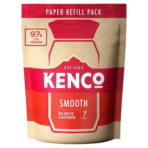 Kenco Instant Coffee Refill Smooth 150g pack shot