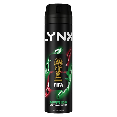 Lynx Body Spray 200ml Africa pack shot