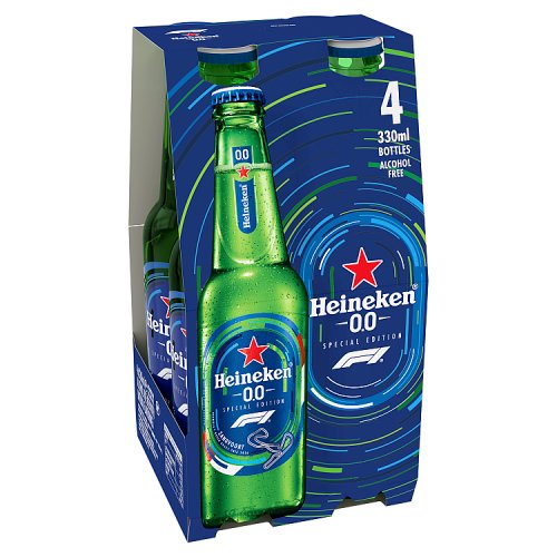 Heineken Nrb - 0% 4pk (4 x 330ml) pack shot