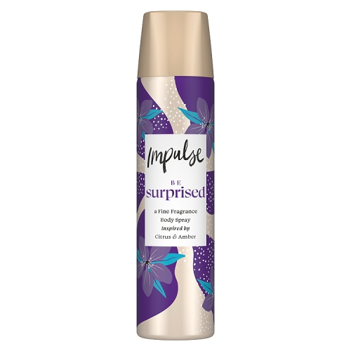 Impulse Body Spray Be Surprised 75ml pack shot
