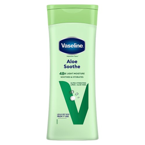 Vaseline Body Lotion Aloe Soothe 400ml pack shot