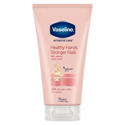 Vaseline Healthy Hands and Strong Nails 75ml pack shot