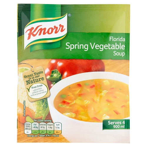 Knorr Dry Soup Florida Spring 9x48g pack shot
