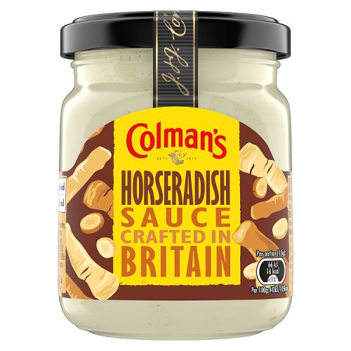 Colmans Horseradish Sauce 136g pack shot