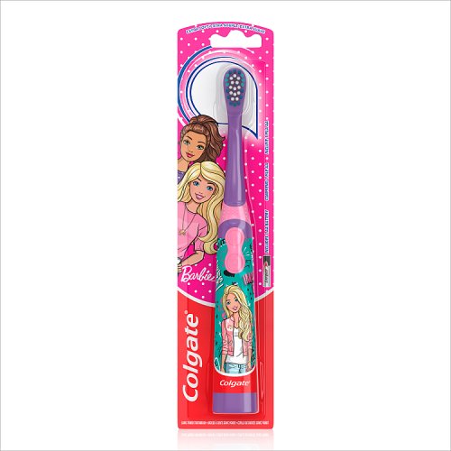 Colgate Battery Toothbrush Barbie pack shot