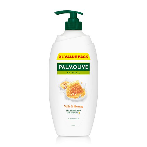 Palmolive Shower Gel 750ml Naturals Milk Honey Pump pack shot