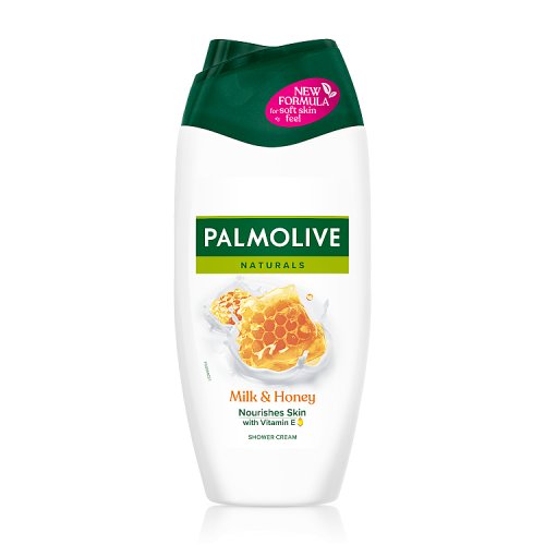Palmolive Shower Gel 250ml Naturals Milk & Honey pack shot