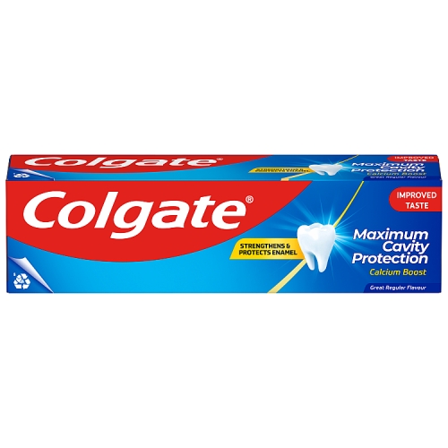 Colgate Toothpaste Max Cavity Protect 75ml pack shot
