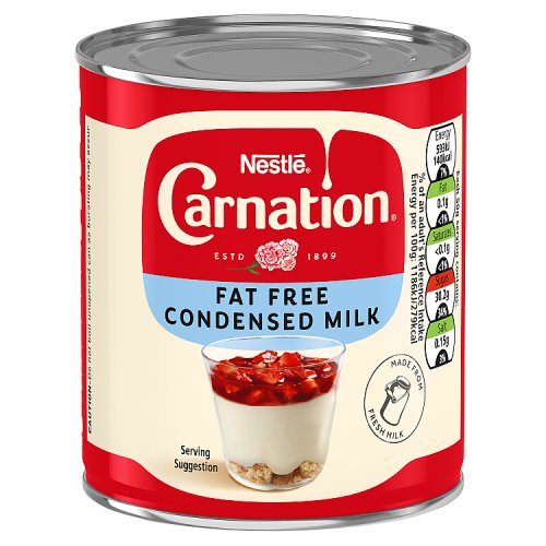 Carnation Sweetened Condensed Milk Light (12 x 405g) pack shot