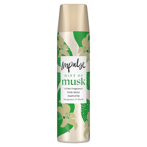 Impulse Body Spray Hint Of Musk 75ml pack shot