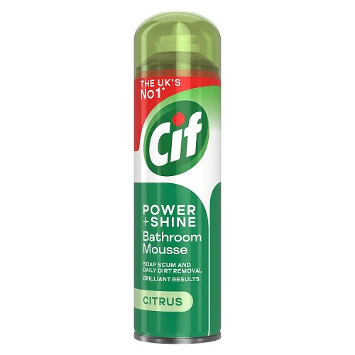 Cif Bathroom Mousse 500ml Citrus Burst pack shot