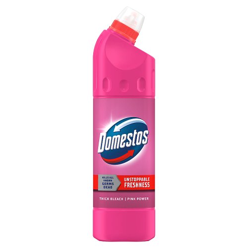 Domestos Bleach 750ml Pink pack shot