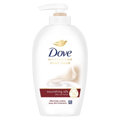Dove Hand Wash Silk 250ml pack shot