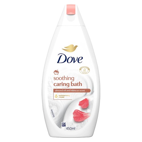 Dove Bath 450ml Almond pack shot