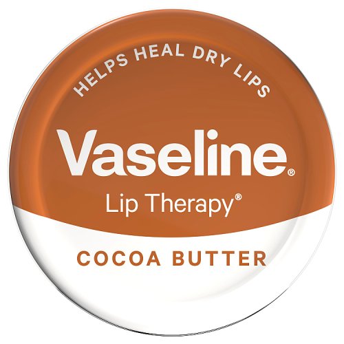 Vaseline Lip Therapy Tin 20gm Cocoa pack shot