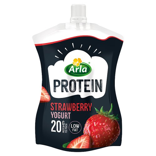 ARLA PROTEIN STRAWBERRY PROTEIN POUCH pack shot