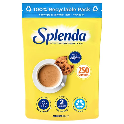 Splenda Granulated Sweetener 125g pack shot