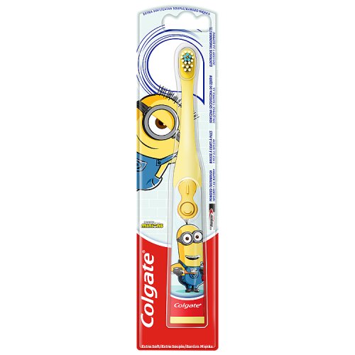 Colgate Battery Toothbrush Minions pack shot