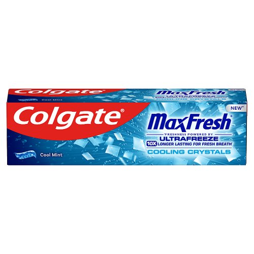 Colgate Toothpaste Max Fresh Blue 75ml pack shot