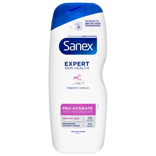 Sanex Shower Gel 570ml Dermo Pro Hydrate MB pack shot