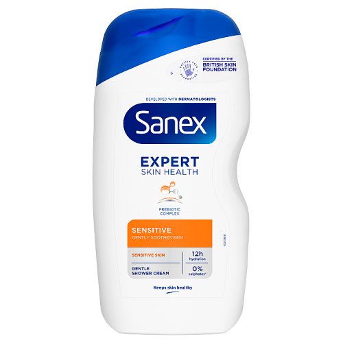 Sanex Expert Shower Cream Sensitive 415ml pack shot
