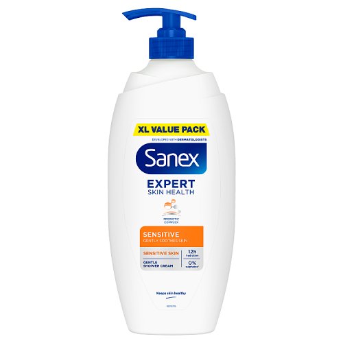 Sanex Shower Gel 720ml Dermo Sensitive MB with Pump pack shot