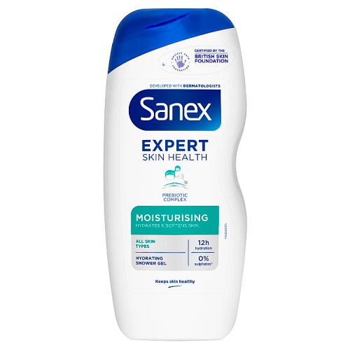 Sanex Shower Gel 225ml Expert Skin Health Moist pack shot