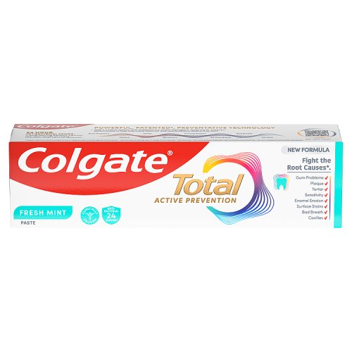 Colgate Toothpaste Total Active Fresh 75ml pack shot