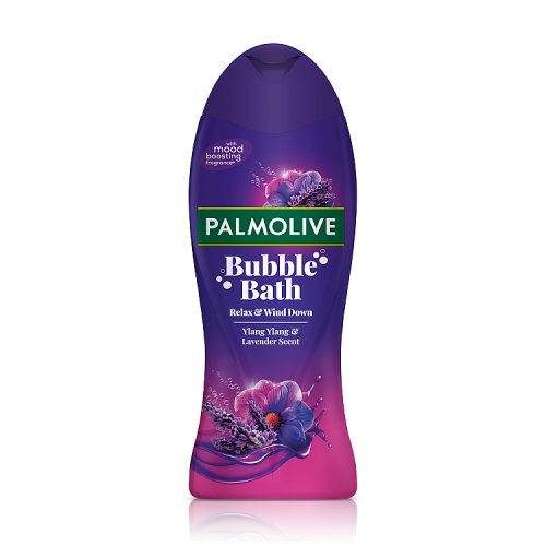 Palmolive Bubble Bath Relax Wind Down 500ml pack shot