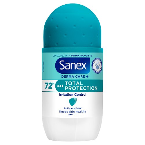 Sanex Deo Roll On Total Protection 72hr pack shot