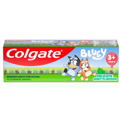 Colgate Toothpaste Kids Bluey 3+ 50ml pack shot