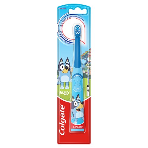 Colgate Battery Toothbrush Bluey pack shot
