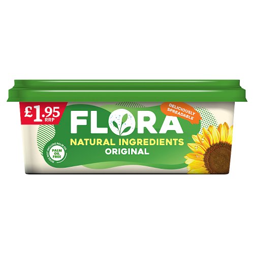 FLORA ORIGINAL 250G PMP pack shot