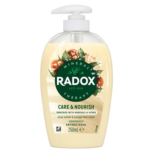 Radox Hand Wash 250ml Antibacterial Nourishing pack shot