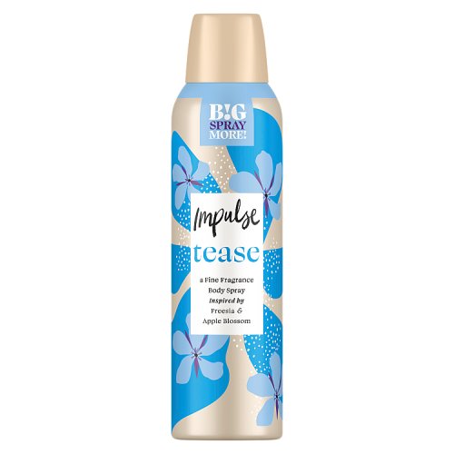 Impulse Body Spray Tease 150ml pack shot