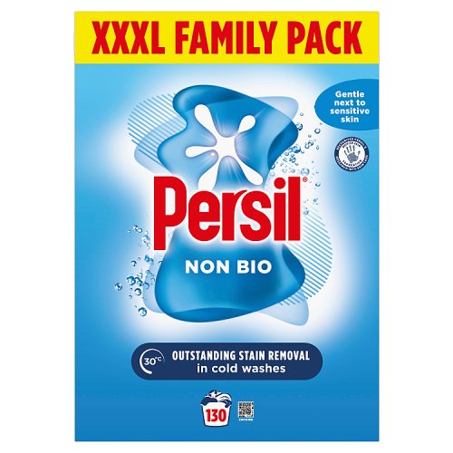 Persil Powder 130 Wash Non Bio pack shot