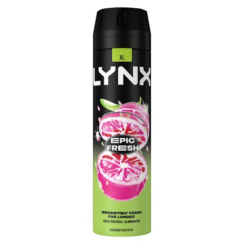 Lynx Body Spray 200ml Epic Fresh pack shot