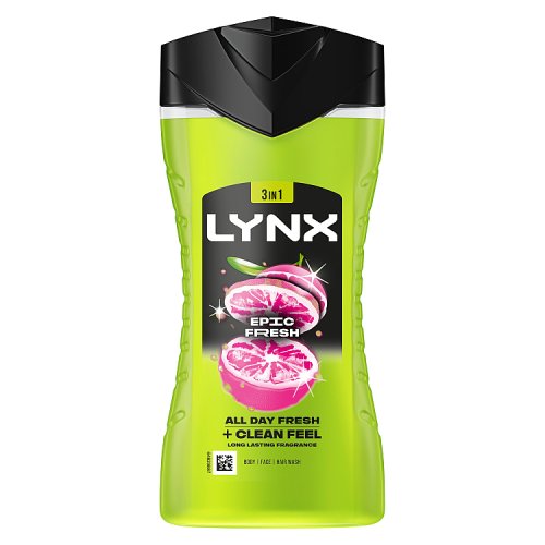 Lynx Shower Gel Epic Fresh 225ml pack shot