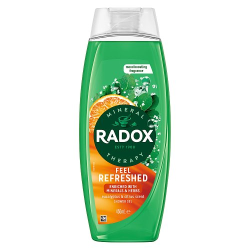 Radox Shower Gel Feel Refreshed 450ml pack shot