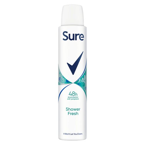 Sure Women APA 200ml Shower Fresh pack shot