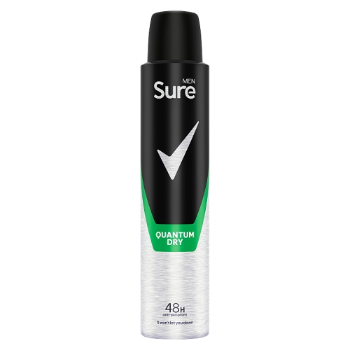Sure Men APA 200ml Quantum Dry pack shot