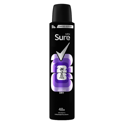 Sure Men APA 200ml Active Dry pack shot