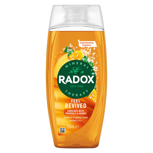 Radox Shower Gel 225ml Feel Revived pack shot