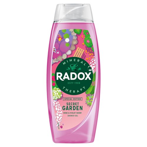 Radox Shower Gel Secret Garden 450ml pack shot