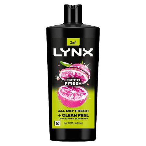 Lynx Shower Gel Epic Fresh 700ml pack shot