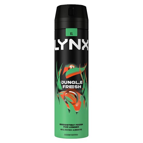 Lynx Body Spray 200ml Jungle Fresh pack shot